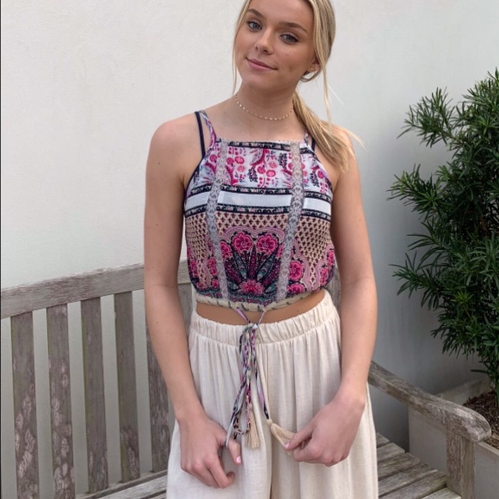 Patrons of Peace Crop Top